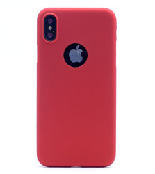 Apple iPhone X Zore Vorka PP Kapak Kırmızı