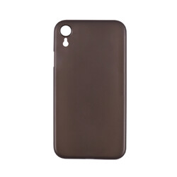 Apple iPhone XR 6.1 Case ​​​​​Wiwu Skin Nano PP Cover Transparent Black