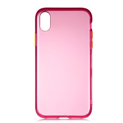 Apple iPhone XR 6.1 Case Zore Bistro Cover Pink