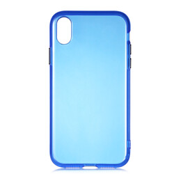 Apple iPhone XR 6.1 Case Zore Bistro Cover Blue