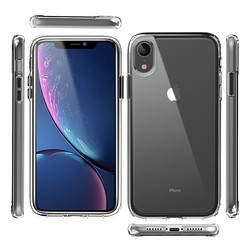 Apple iPhone XR 6.1 Case Zore Coss Cover Colorless