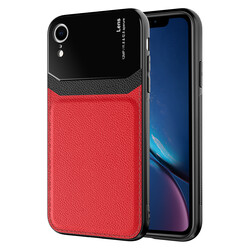 Apple iPhone XR 6.1 Case ​Zore Emiks Cover Red
