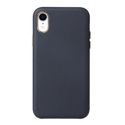 Apple iPhone XR 6.1 Case Zore Eyzi Cover Navy blue