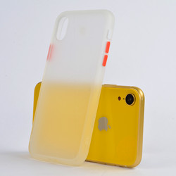 Apple iPhone XR 6.1 Case Zore Fri Silicon Colorless