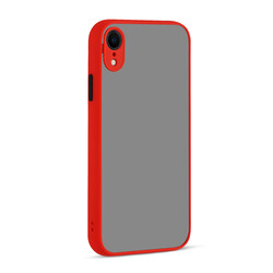 Apple iPhone XR 6.1 Case Zore Hux Cover Red
