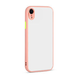 Apple iPhone XR 6.1 Case Zore Hux Cover Pink