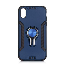 Apple iPhone XR 6.1 Case Zore Koko Cover Navy blue