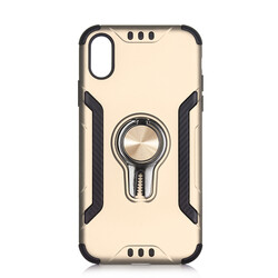 Apple iPhone XR 6.1 Case Zore Koko Cover Gold