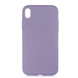 Apple iPhone XR 6.1 Case Zore LSR Lansman Cover Purple