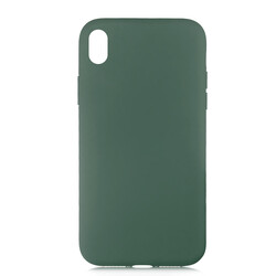 Apple iPhone XR 6.1 Case Zore LSR Lansman Cover Dark Green