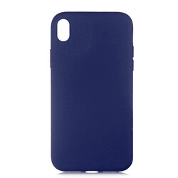 Apple iPhone XR 6.1 Case Zore LSR Lansman Cover Blue