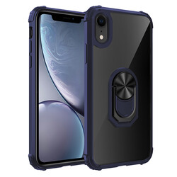 Apple iPhone XR 6.1 Case Zore Mola Cover Navy blue