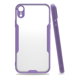 Apple iPhone XR 6.1 Case Zore Parfe Cover Purple
