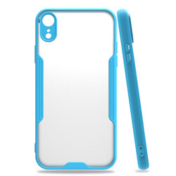 Apple iPhone XR 6.1 Case Zore Parfe Cover Blue