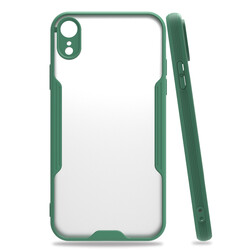 Apple iPhone XR 6.1 Case Zore Parfe Cover Dark Green