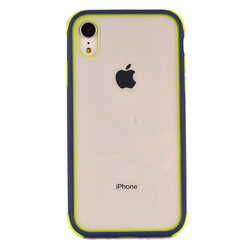 Apple iPhone XR 6.1 Case Zore Tiron Cover Navy blue