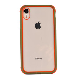 Apple iPhone XR 6.1 Case Zore Tiron Cover Green