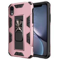Apple iPhone XR 6.1 Case Zore Volve Cover Rose Gold