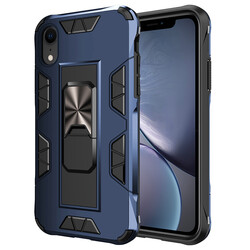 Apple iPhone XR 6.1 Case Zore Volve Cover Navy blue