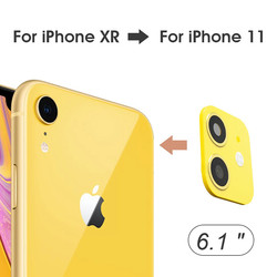 Apple iPhone XR 6.1 Zore CP-03 iPhone 11 Kamera Lens Dönüştürücü Gold