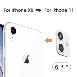Apple iPhone XR 6.1 Zore CP-03 iPhone 11 Kamera Lens Dönüştürücü Gri