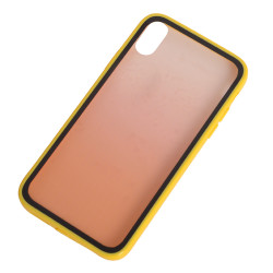 Apple iPhone XR 6.1 Kılıf Zore Estel Silikon Sarı