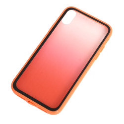 Apple iPhone XR 6.1 Kılıf Zore Estel Silikon Turuncu