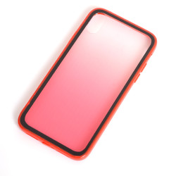 Apple iPhone XR 6.1 Kılıf Zore Estel Silikon Kırmızı