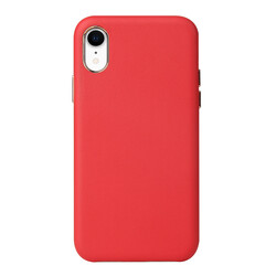 Apple iPhone XR 6.1 Kılıf Zore Eyzi Kapak Kırmızı