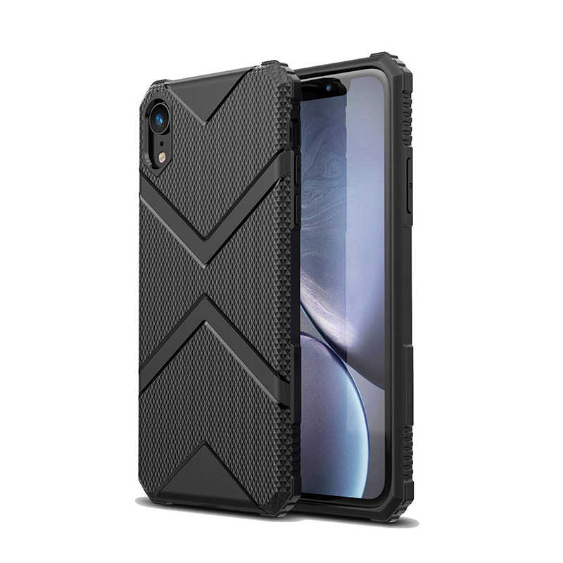 Apple iPhone XR 6.1 Kılıf Zore Hank Silikon - 12