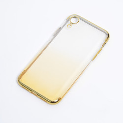 Apple iPhone XR 6.1 Kılıf Zore Moss Silikon Gold