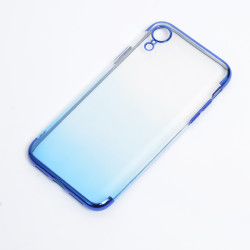 Apple iPhone XR 6.1 Kılıf Zore Moss Silikon Mavi