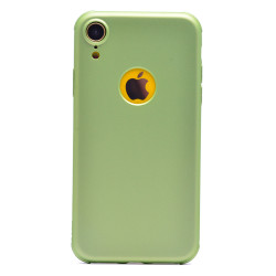 Apple iPhone XR 6.1 Kılıf Zore Neva Silikon Yeşil
