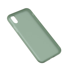 Apple iPhone XR 6.1 Kılıf Zore Odos Silikon Koyu Yeşil