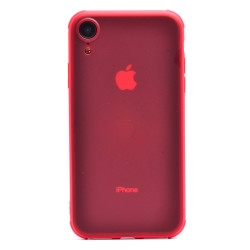 Apple iPhone XR 6.1 Kılıf Zore Odyo Silikon Kırmızı