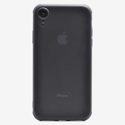 Apple iPhone XR 6.1 Kılıf Zore Odyo Silikon Siyah