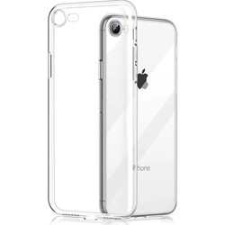 Apple iPhone XR 6.1 Kılıf Zore Süper Silikon Kapak Renksiz