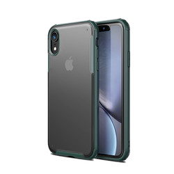 Apple iPhone XR 6.1 Kılıf Zore Volks Kapak Koyu Yeşil
