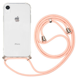 Apple iPhone XR 6.1 Kılıf Zore X-Rop Kapak Renksiz