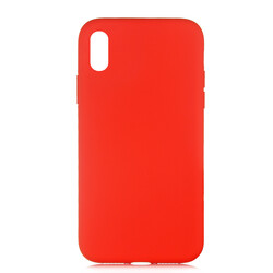 Apple iPhone XS 5.8 Case Zore LSR Lansman Cover Red