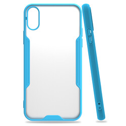 Apple iPhone XS 5.8 Case Zore Parfe Cover Blue