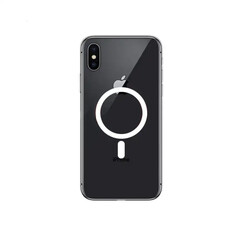 Apple iPhone XS 5.8 Case Zore Tacsafe Wireless Cover Colorless