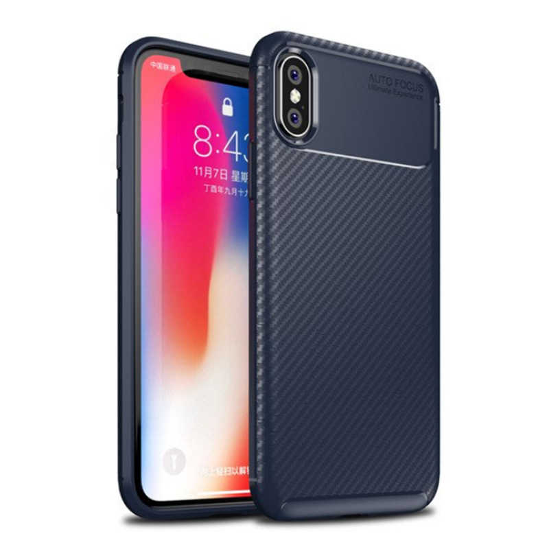 Apple iPhone XS 5.8 Kılıf Zore Negro Silikon Kapak - 9