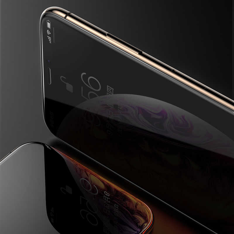 Apple iPhone XS 5.8 Zore Kor Privacy Cam Ekran Koruyucu - 3