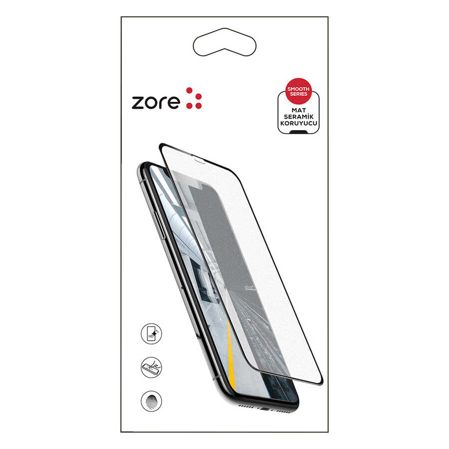 Apple iPhone XS 5.8 Zore Matte Ceramic Screen Protector - 1