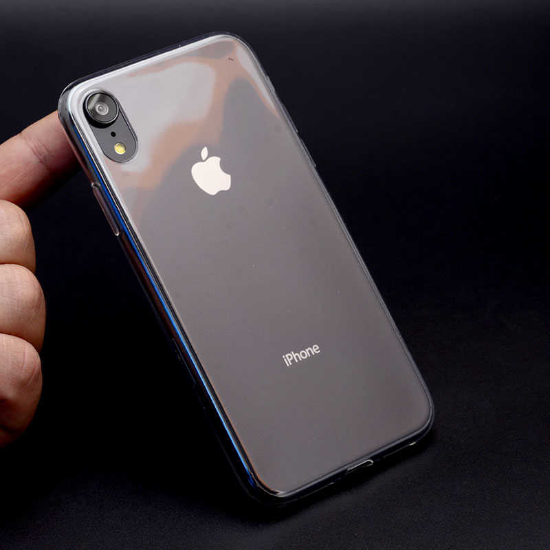 Apple Iphone Xr Ince Mat Esnek Siyah Silikon Kilif Ucretsiz Kargo