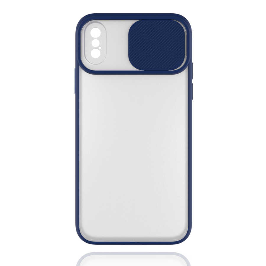 Apple iPhone XS 6.5 Case Zore Lensi Cover - 6