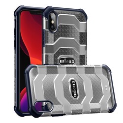 Apple iPhone XS Max 6.5 Case Wlons Mit Cover Navy blue