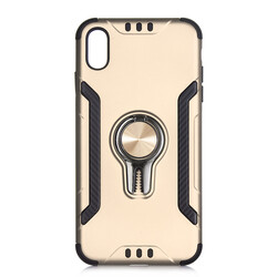 Apple iPhone XS Max 6.5 Case Zore Koko Cover Gold