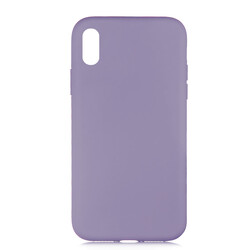 Apple iPhone XS Max 6.5 Case Zore LSR Lansman Cover Purple